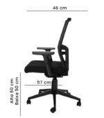 Cadeira de Escritório Diretor Executiva Flex Mesh - Imagem 4