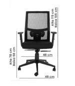 Cadeira de Escritório Diretor Executiva Flex Mesh - Imagem 5