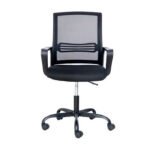 Cadeira Escritório Ever Mesh Baixa Preta