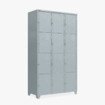 Roupeiro Aço 12 Portas / Dimensões 198x92,5x42 / Chapa 26
