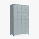 Roupeiro Aço 16 Portas / Dimensões 198x122,5x40 / Chapa 26