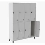 Roupeiro de Aço Modular Easylock 4/8